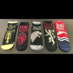 Game Of Thrones Adult Socks